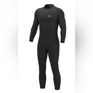 Hevto Men Wetsuits 3/2mm Neoprene Back Zip Fullsuit Wet Suit NWT